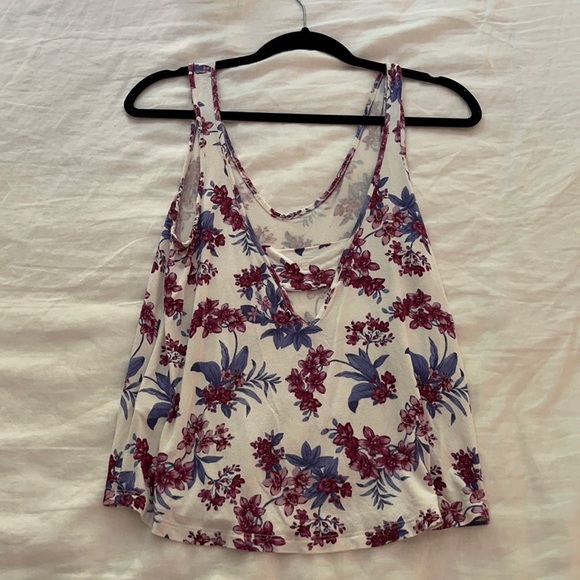 American Eagle Floral Tank - Picture 2 of 2